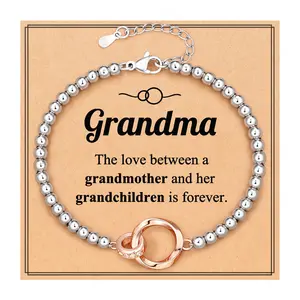 Bracelet for Grandma, Gifts for Grandma from Granddaughter Mothers Day Gift Ideas Birthday Christmas Gifts for Women