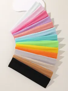 Women's Multi-Color Sports Headbands, Elastic Sweat-Wicking Hair Bands for Yoga Running Skincare, Fashionable Hair Accessories, Headbands on forehead