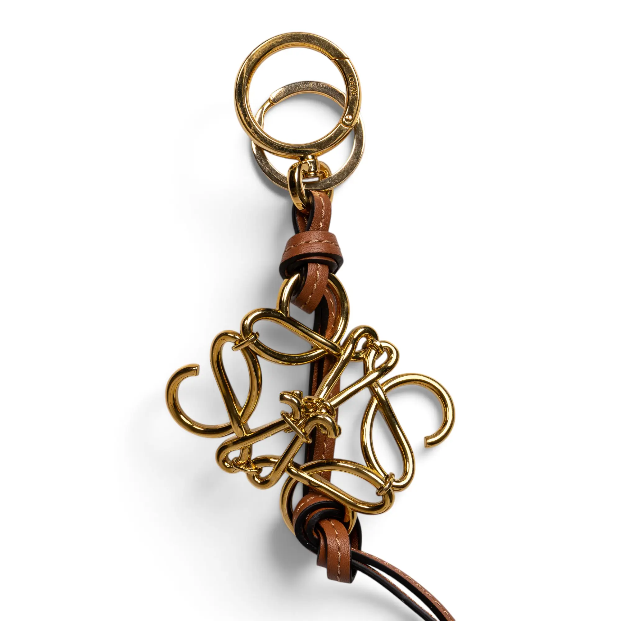 Loewe Anagram Charm Gold W26053347