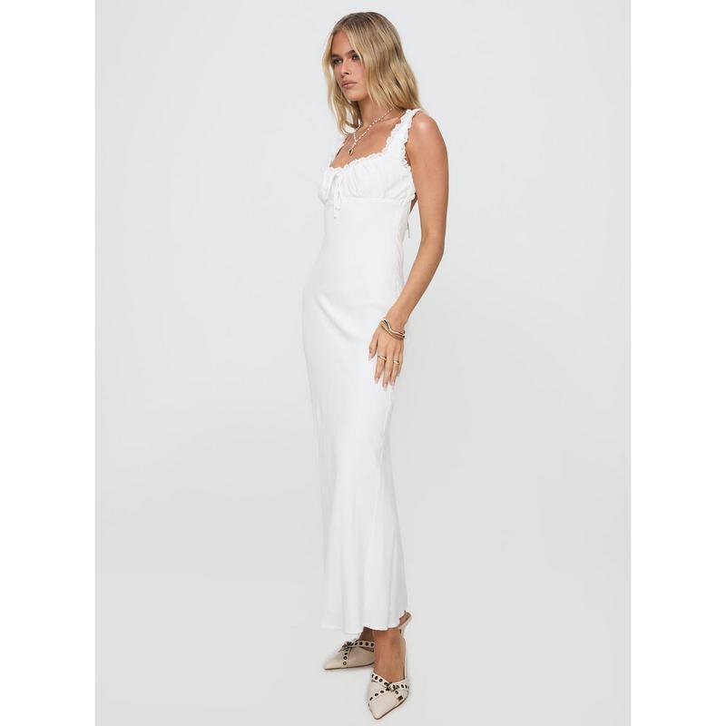 Lillette Maxi Dress White
