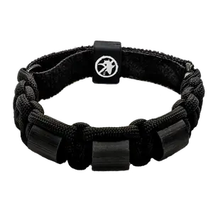 Shark OFF Shark Repellent Bracelet Jewelry - The Rio Noir (Black) - Repel Sharks with Proven Shark Repellent - Adjustable Paracord Bracelet - Non Magnetic, Won't Damage Electronics!