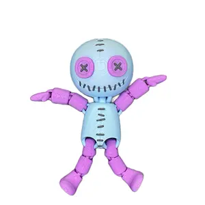 Articulated stitched doll Articulated stitched doll