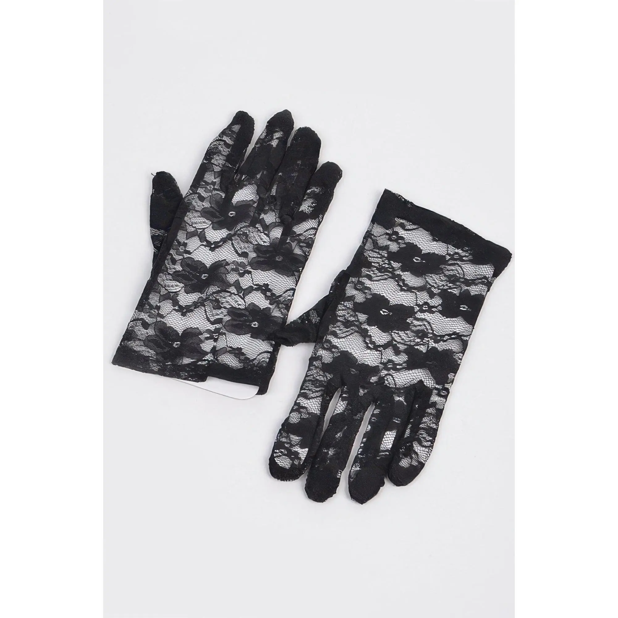 Flower Fishnet Glove