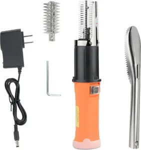 Cordless Electric Fish Scaler Tools,Built-in 12v Rechargeable ,2  Heads,Two-way Rotated,IPX7 ,Electric Fish Scaler Remover,Fish Scale Remover,Professional Fish Descaler Tool