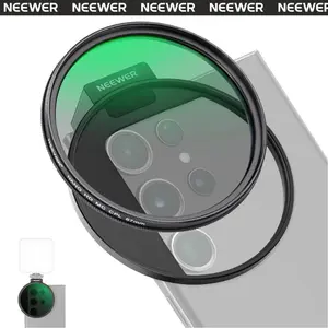 Neewer FL-41 67mm Polarizing Filter Circular Polarising Filter(CPL) Reduce Glare/Enhance Contrast/Ultra Slim/Reduces Reflection  for Cell Phone Camera Lens