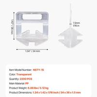 【2200PCS】 1/16" 1.5mm