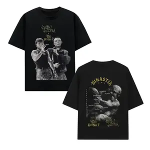 Peso X Tito Double P Dinastia T-Shirt 2-side, Corridos Inspired Shirt for Music Lovers, Full Colors, For Men, For Women