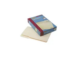 Smead 15333 File Folders, 1/3 Cut Third Position, One-Ply Top Tab, Legal, Manila, 100/Box