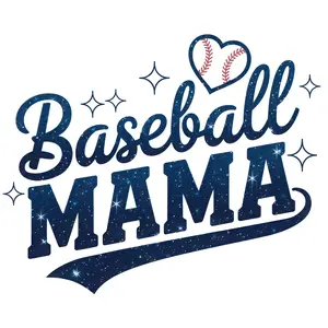 Baseball MAMA DTF transfer