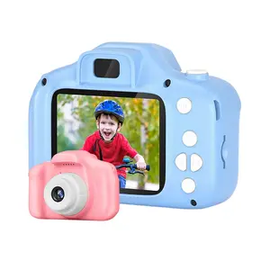 Kids Camera Digital Camera for 3-12 Year Old Girls,1080P HD Video Camera for Kids with 16GB SD Card/2 Inch IPS Screen, Birthday Christmas Toy Gifts for 3 4 5 6 7 Year Old Girls