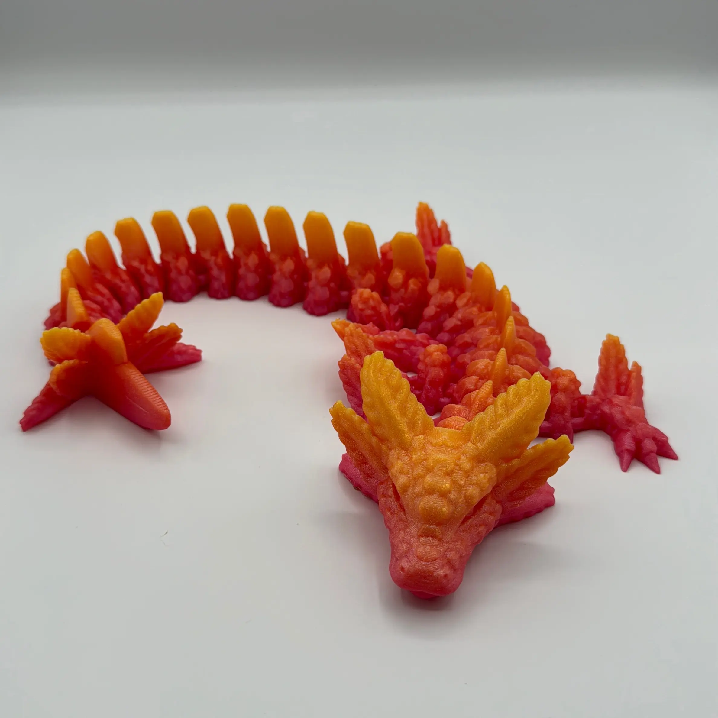 Large Axolotl Dragon Figurine
