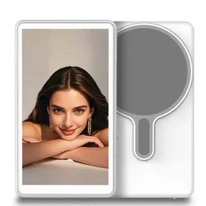 Magnetic Phone Vlog Selfie Monitor Screen - 1080P Wireless Recording, Compatible with iPhone & Cellphone Smartphones, Supports 4K 30fps Recording