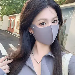 Seamless Sunscreen Mask for Women Breathable 3D Face Cover