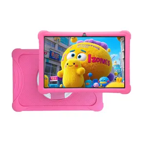 10.1 Inch Android Tablet, Parental Control Tablet with Shockproof Case, Dual Camera Tablet for Learning & Entertainment