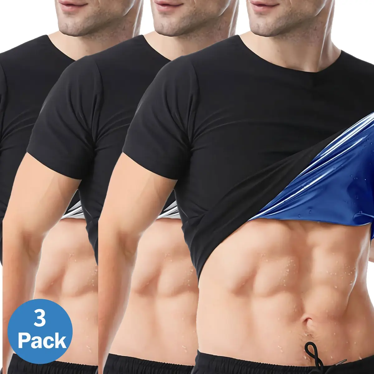 Black&Silver (2 Pack)+Black&Blue