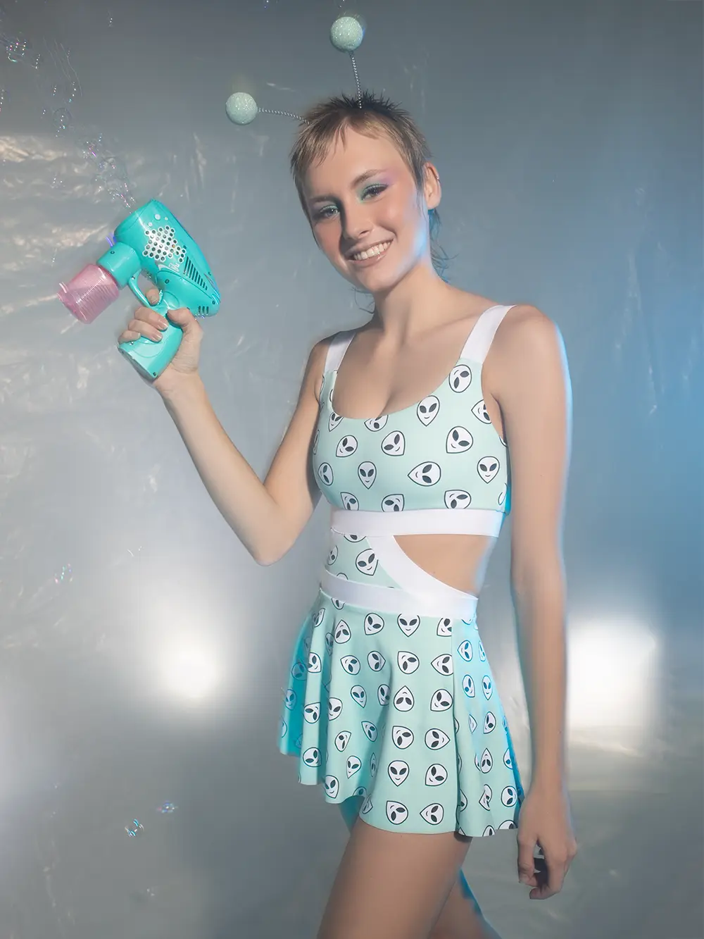 Vanessa Leotard Mint Extraterrestrial RTW