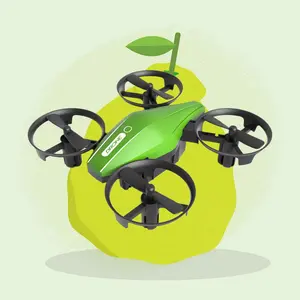 Circle Protected Mini Drone With 4K HD Aerial Photography For Beginners Smart RC Quadcopter With Full Protection Ring