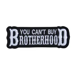 You Cant Buy Brotherhood embroidered Biker patch You Cant Buy Brotherhood embroidered Biker patch