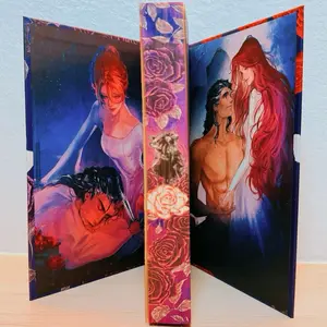 Never The Roses - Signed Special Edition with Reversible Dust Jacket