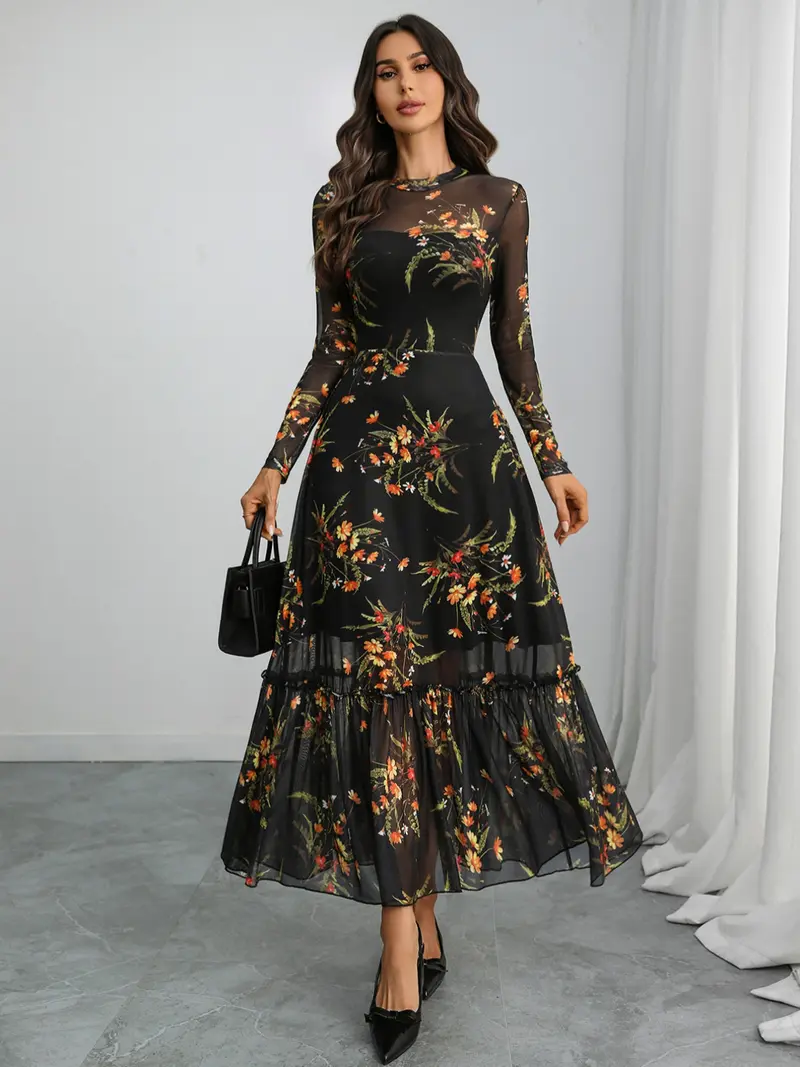 navy blue dress for baby girl Best Floral Dresses To Transition Into Spring