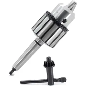 Drill Chuck  B18 Key Type 5/8 Inch(1-16mm) with MT2 Morse Taper Arbor Heavy Duty Chucks