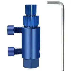 Broken Pipe Thread Extractor Tool, Faucet Removal Tool with Water Claw, Stripped Pipe Extractor Set, Stripped Screw Extractor for Damaged Faucet Water Pipe