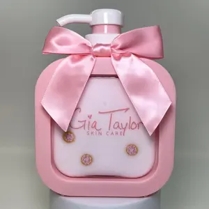 Glazed Donut Scented Lotion // Thick Formula Creamy and Rich Body and Hand Lotion // Vegan and Cruelty Free Lotion // Handmade Lotion // Hydrating Lotion // Cute Girly Bow Lotion //