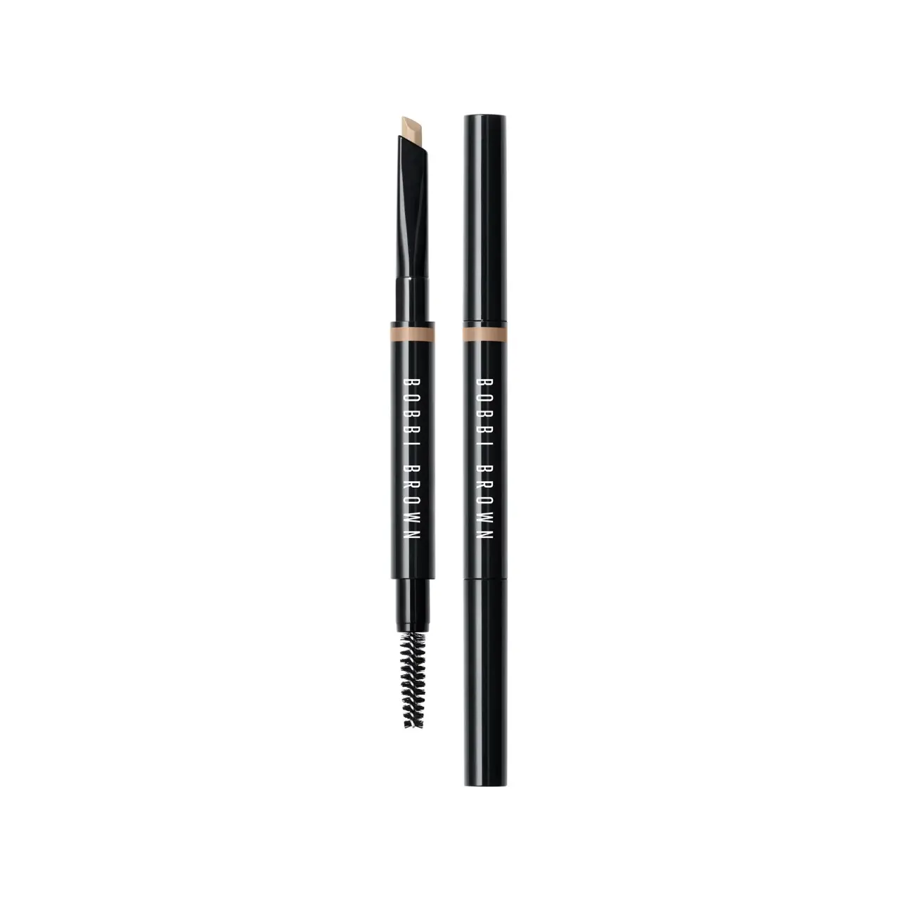 [Bobbi Brown] Long-Wear Brow Pencil | Long-Wearing, Waterproof Eyebrow Pencil | Dual-Ended Slanted Tip with Spoolie | No Sharpening Needed