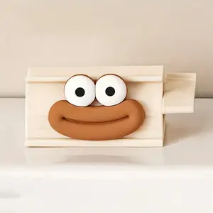 [Popular choice] Easy-to-squeeze toothpaste dispenser - cute big mouth design, manual bathroom accessories, easy to use toothpaste