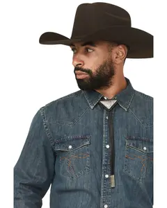 Cody James Men's 1978&Reg; Classic Scroll Bolo Tie - Bxasu25n2-Blk