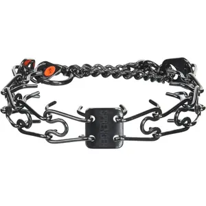 Black Small 16" X 2.25Mm 12" Prong Training Collar, One Size