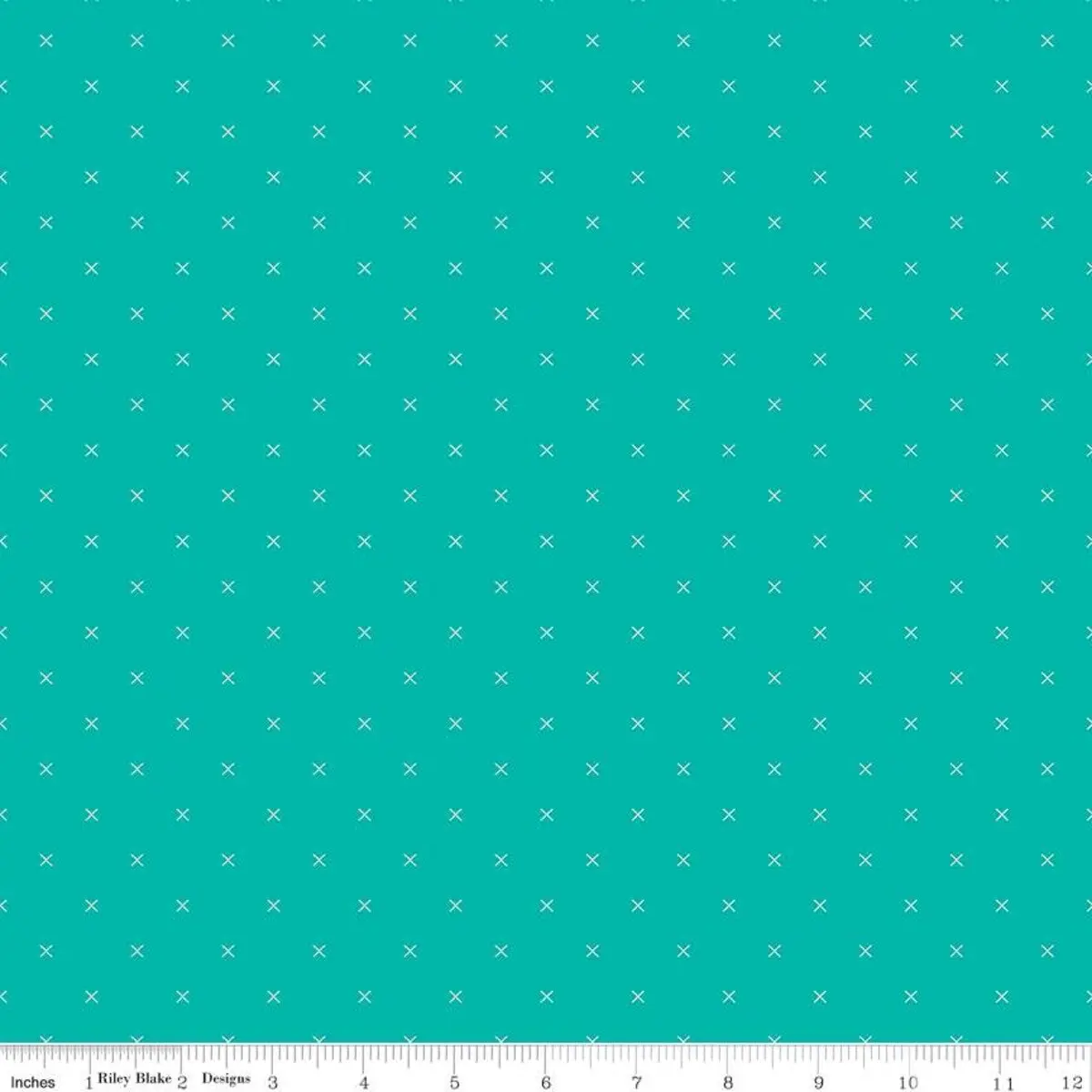 Fabric Riley Blake Basics Vivid Bee Cross Stitch by the Quarter Yard C745-VIVID