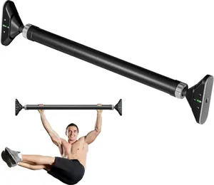 Door Pull Up Bar Doorway Frame Chin Up Bar from 28.3in-38.2in, Gym Upper  Workout Fitness Equipment,Exercise Hanging Bar Portable,Non-slip Secure Grip,440 LB,No Screws