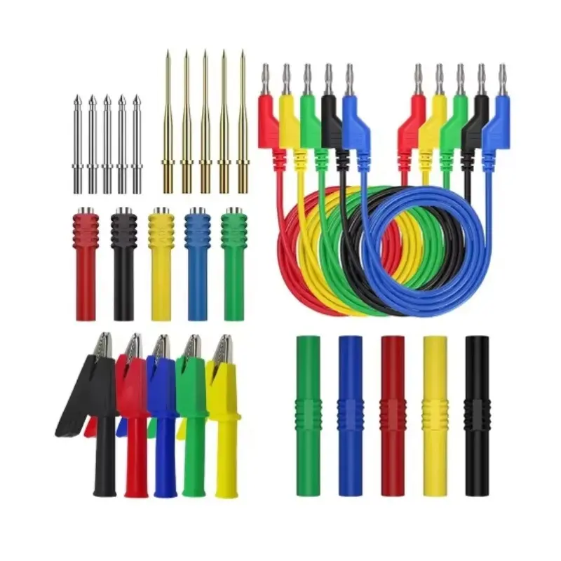 Test Diagnostic and Repair Tools Banana Plug Silicone Test Leads Kit for Multimeter Test Diagnostic and Repair Tools Banana Plug Silicone Test Leads Kit for Multimeter