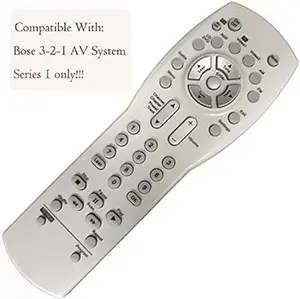 Replacemt New Remote 289138001 Compatible for Bose 321 Series I Audio/Video AV Receiver [Work with Series I of Bose 321 ONLY] (Instruction Included)