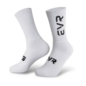 EVR Unisex Cycling Socks — Non-slip, breathable mid-calf road cycling sports socks with a gradient pressure design, suitable for outdoor use (905 Air Socks)