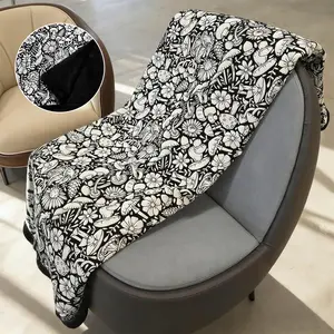 2‑in‑1 Color Your Own Blanket – Soft Sherpa Fleece Back, Reusable Coloring Canvas – Kids Art Craft & Cozy Throw, Ideal Birthday Gift (47”x55”)