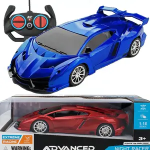 1:18 RC Race Car, High Speed Remote Control Sports Car, Durable RC Toy for Parent-Child Outdoor Playtime,Cool RC Toy for Boys & Girls, Great Gift for Car Lovers