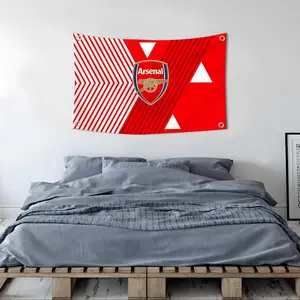 Premier League Arsenal The Gunners Arsenal F.C Flags Custom Camping Outdoor Garden room Bedroom Decor Party Backdrops Wall Art Family Gifts Party Decorations Banners