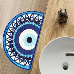 Modern Simple Style Butterfly Wave Rug, Soft Comfortable Thick Plush Carpet, Long Irregular Mat for Living Room Bedroom Porch Bathroom, Soft Shaggy Rug