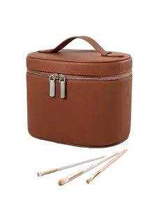 Fashion Handheld Makeup Bag with Detachable Compartments, Portable Travel Toiletry Bag, Large Capacity Cosmetic Organizer, Travel Cosmetic Bags