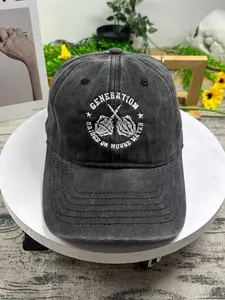 Personalized Year 1965-1980 Gen X Embroidered Hat, Raised On House Water Generation X Cap, Gen X Cap Gift For Dad, Gift For Mom