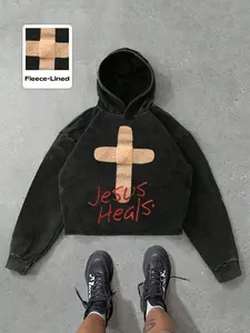 Men's Pure Cotton Hoodie Sweatshirt, Casual Hooded Sweatshirt, Fashionable Comfortable Unisex Design, Eye-Catching Graphic, Perfect Casual Wear for Men & Women