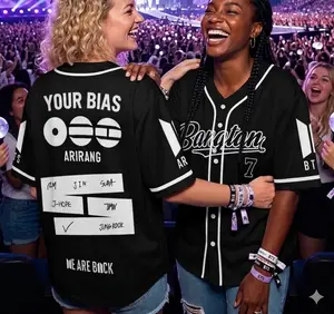 ARIRANG Kpop World Tour Baseball Jersey, Concert Outfit Fan Merch Shirt, Custom Bangtan Basketball Jersey, Baseball Jersey for Fans, Unisex Streetwear Gift for Her and Him