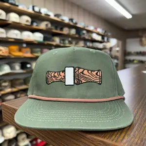 Duck Call Rope Hat Flying Wood- Moss