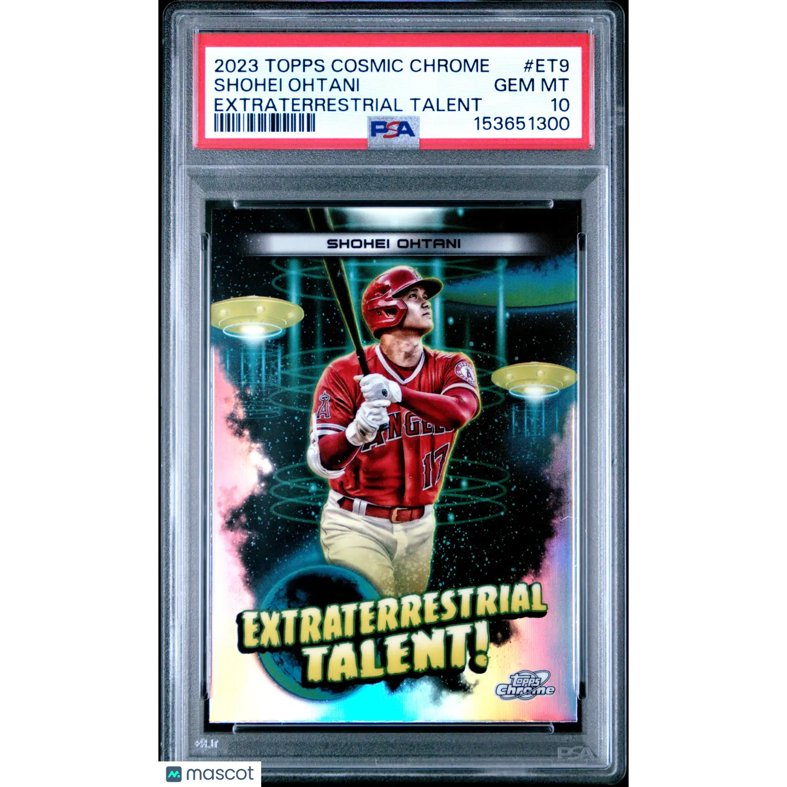 2023 Topps Cosmic Chrome Extraterrestrial Talent Shohei Ohtani #ET9