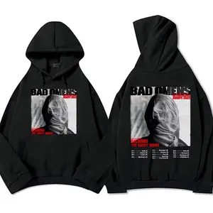 BAD OMENS Do You Feel Love Europe Tour Hoodies Rock Band Fashion Graphic Sweatshirts Long Sleeve Fleece Hooded Pullovers Unisex