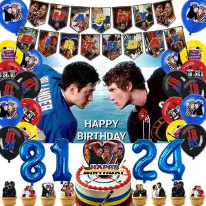 Heated Rivalry Fans Birthday Party Decoration Supplies Peak Showdown-ed Williams Storrie Cake Topper Balloon Background Gifts