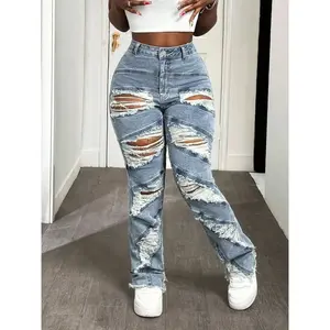 Women's new denim tight jeans, elastic and comfortable, fashionable ripple design, water washing process, women's pantsRAIMENTRY