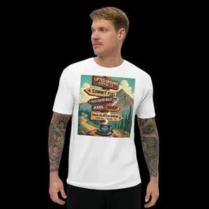Lifted Grounds Coffee Co.® Men's Trail Sign Tee – Coffee is the Compass